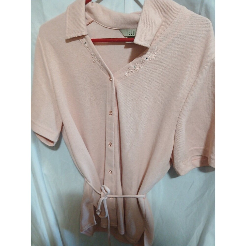 Teddi Womans Pink Top Size Xl